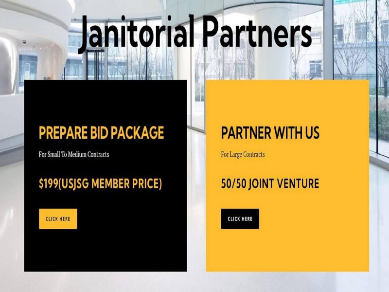 Membership janitorial partners